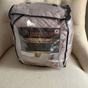 Never been opened! Slumber rest heated blanket